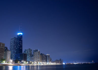 Hancock Center At Night Best Background Full HD1920x1080p, 1280x720p, - HD Wallpapers Backgrounds Desktop, iphone & Android Free Download